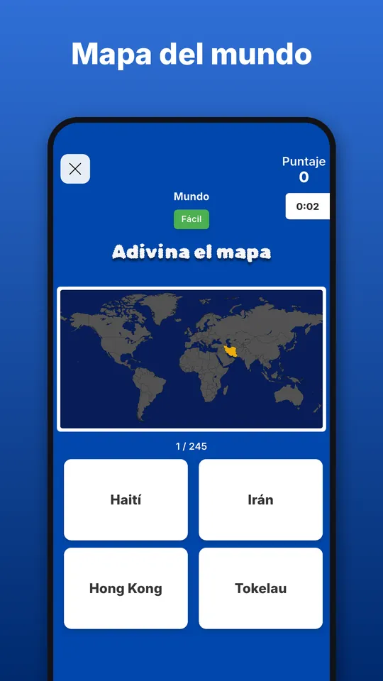 Mapa del mundo