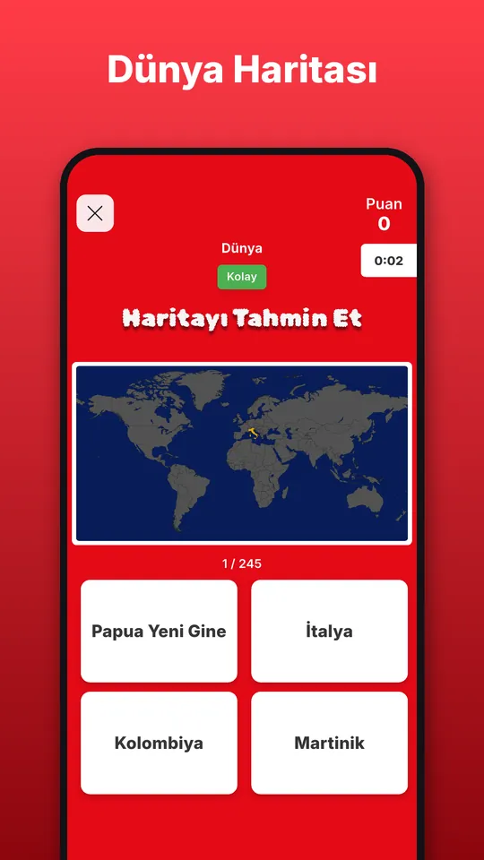 Dünya Haritası