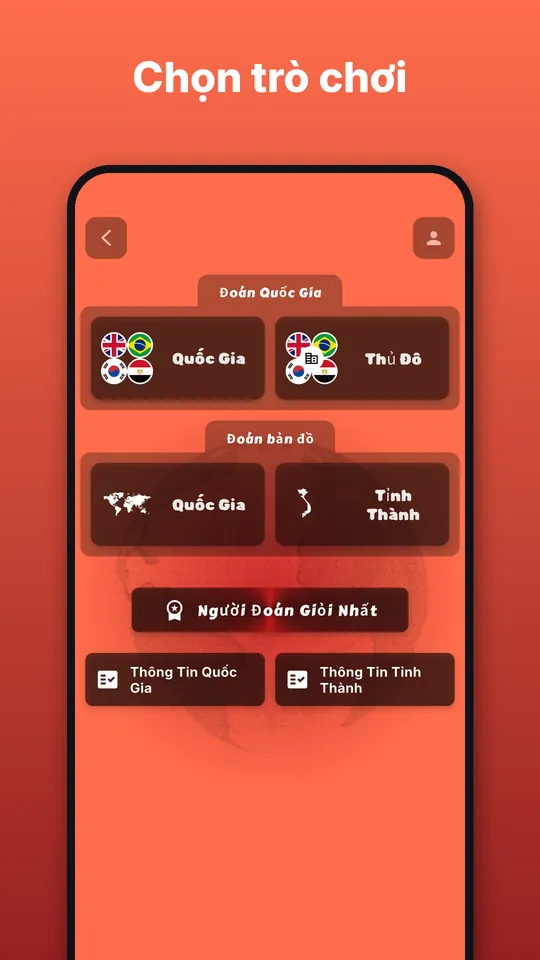 Chọn trò chơi
